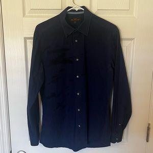 Mens Ben Sherman Casual Button-down Shirt  Size Medium